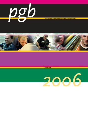 PGB jaarverslag 2006.qxd
