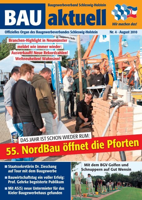 BAU aktuell - Baugewerbeverband Schleswig-Holstein