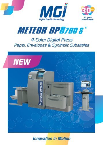 4-Color Digital Press - Sagam