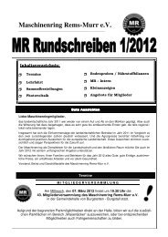 Rundschreiben 1/2012 - Maschinenring Rems-Murr eV