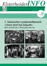 Unser Dorf hat Zukunft« Bluno erreichte den 3. Platz