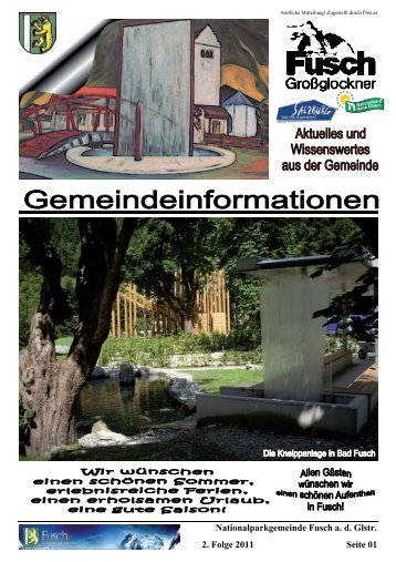 (1.72 MB) gemeindezeitung_fusch_2011-2.pdf - Gemeinde fusch