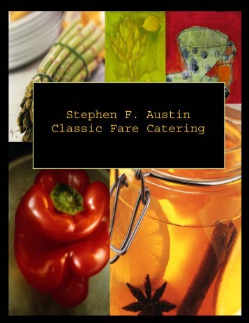 Stephen F. Austin Classic Fare Catering - CampusDish