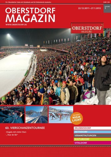 Touristinformation Oberstdorf, Tel. (08322) 700-290 Silvester-Alpen