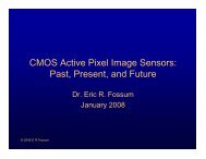 CMOS Active Pixel Image Sensors: Past, Present, and ... - Eric Fossum