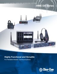 HME DX Series - Visonomedia.com