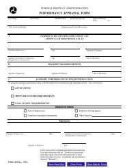 PERFORMANCE APPRAISAL FORM