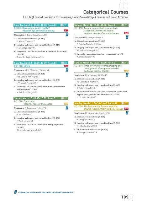 ECR 2013 â Final Programme - myESR.org