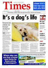 Devonport Times - 3 July 2008 - Devonport City Council