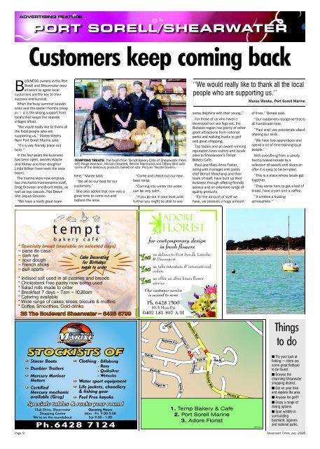 Devonport Times - 3 July 2008 - Devonport City Council