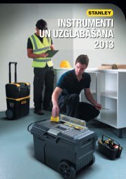 INSTRUMENTI UN UZGLABÄÅ ANA 2013 - Stanley