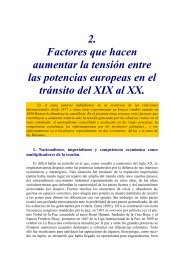 2. Factores que hacen aumentar la tensión entre las potencias ...