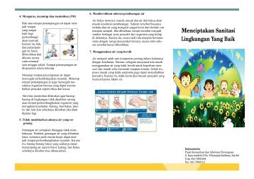 Menciptakan Sanitasi Lingkungan Yang Baik - Kalyanamitra