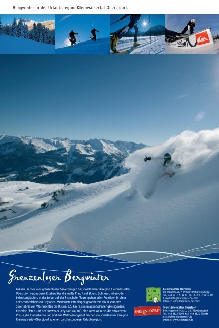 oberstdorf Kleinwalsertal - Alpin.de