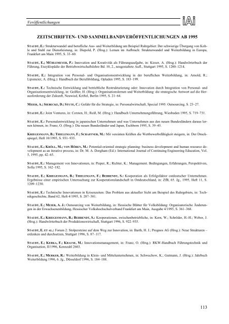 Jahresbericht 2004/2005 - Institut fÃ¼r angewandte ...