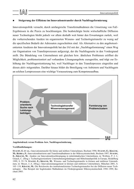 Jahresbericht 2004/2005 - Institut fÃ¼r angewandte ...