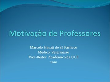 MotivaÃ§Ã£o de Professores - CFMV