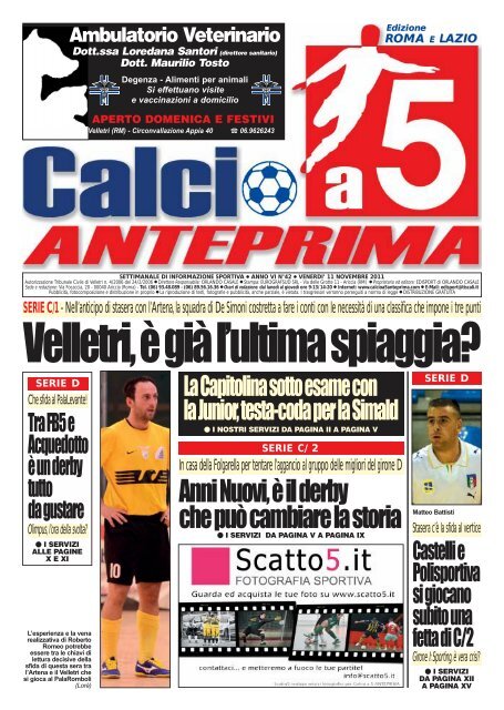 serie c/1 - Calcio a 5 Anteprima