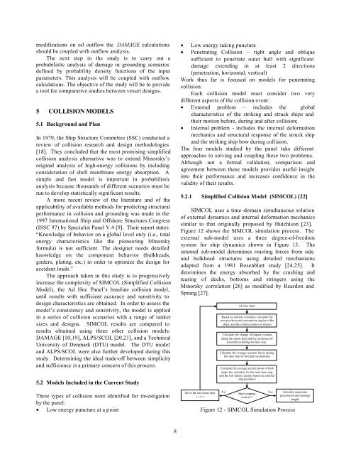 Structural Design and Response in Collision and Grounding