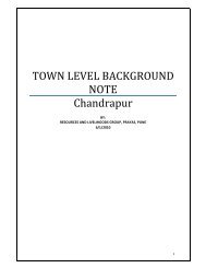 TOWN LEVEL BACKGROUND NOTE Chandrapur - tiss-uirf.in