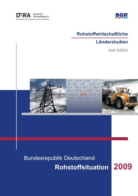 Rohstoffwirtschaftliche Länderstudie - BGR