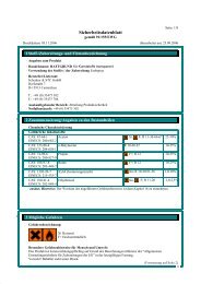 Sicherheitsdatenblatt (Spray) DE - Schenker & STC