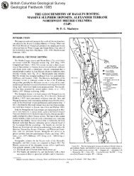 The Geochemistry of Basalts Hosting Massive Sulphide Deposits ...