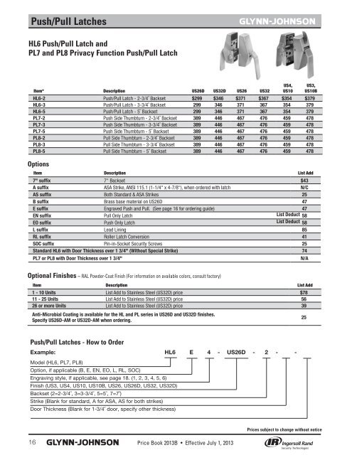 Ives Price Book - Top Notch Distributors, Inc.