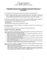 SERVIZIO SANITARIO NAZIONALE REGIONE ... - ASL TO 1