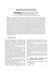 single-wire electric power system for renewable-based