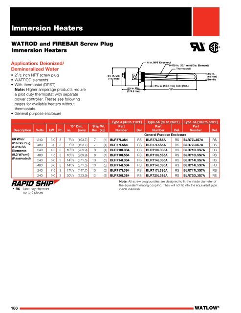 Heater Catalog - Watlow