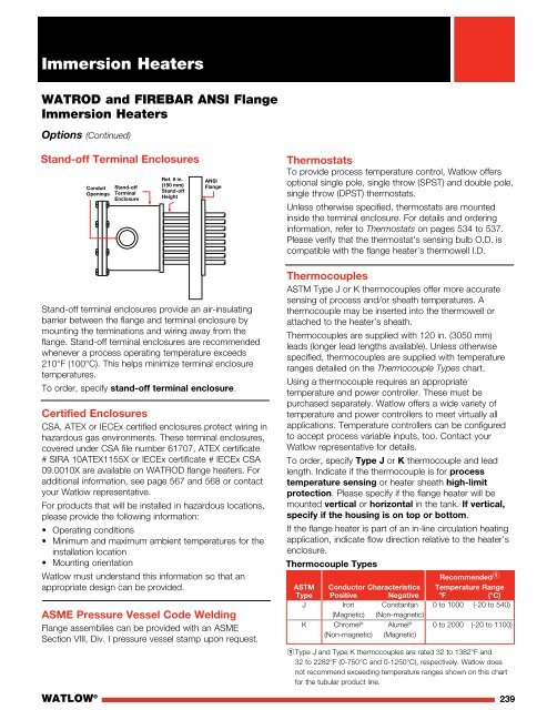 Heater Catalog - Watlow