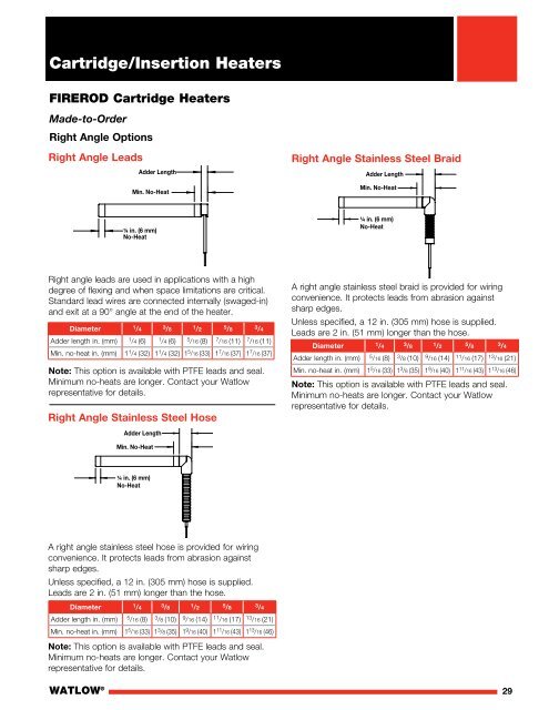 Heater Catalog - Watlow