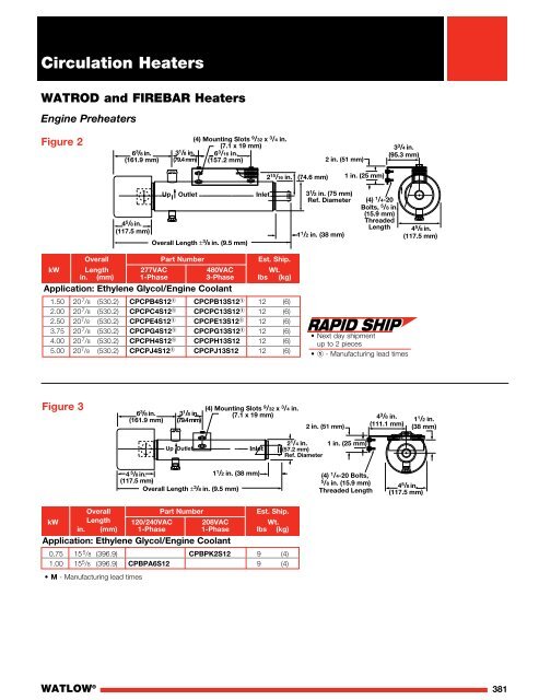 Heater Catalog - Watlow