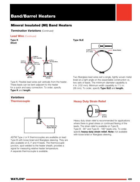 Heater Catalog - Watlow