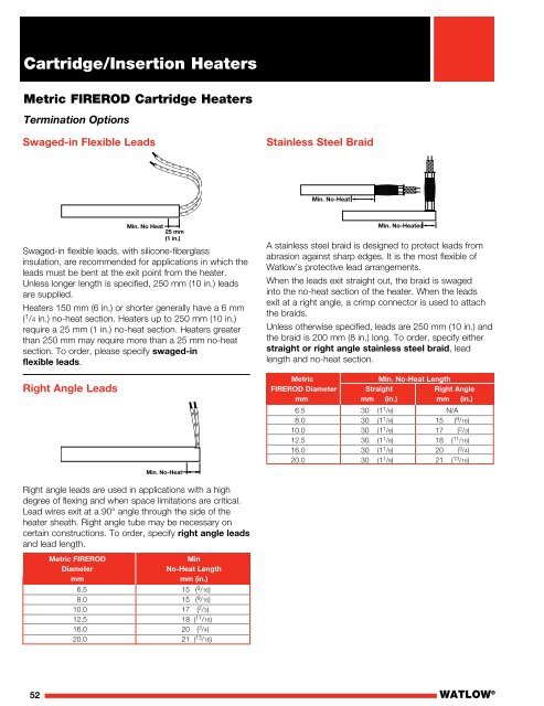 Heater Catalog - Watlow