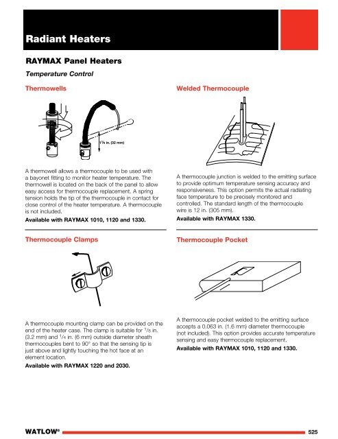 Heater Catalog - Watlow