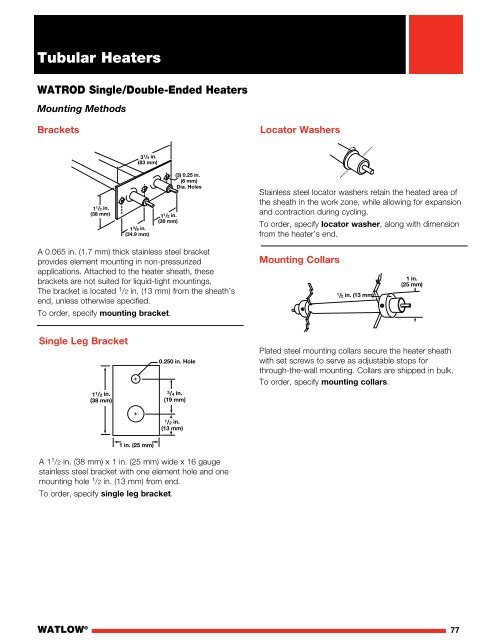 Heater Catalog - Watlow