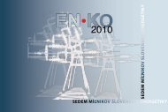 sed em m Ã­Ä¾n ik ov slo v en sk ej en er g etik y ... - JMM consulting