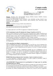 Compte-rendu du 1er juillet 2013 - Mairie de Villieu Loyes Mollon