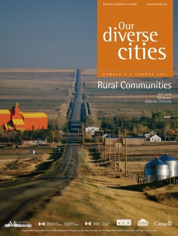 Our Diverse Cities - Metropolis Canada