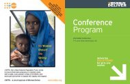 full conference program - Women Deliver