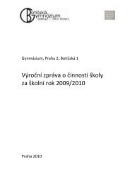 2009/2010 - GymnÃ¡zium BotiÄskÃ¡