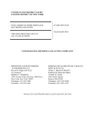 June 3, 2008 - Consolidated Amended Class Action Complaint