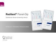 Reditest® Panel-Dip - Redwood Toxicology Laboratory