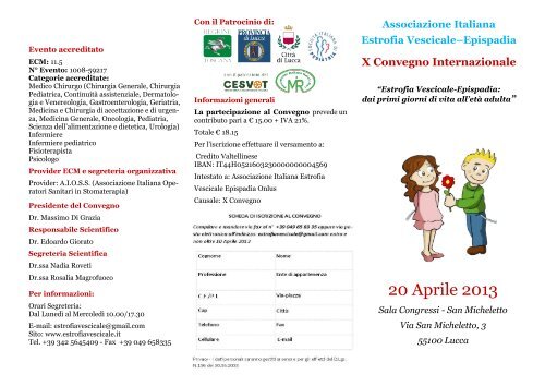 Brochure Estrofia Vescicale