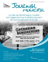 La Ville de Montmagny modifie son règlement sur le stationnement ...
