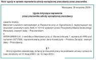 wzÃ³r umowy dotyczÄcej naprawienia szkody przez pracownika - Infor