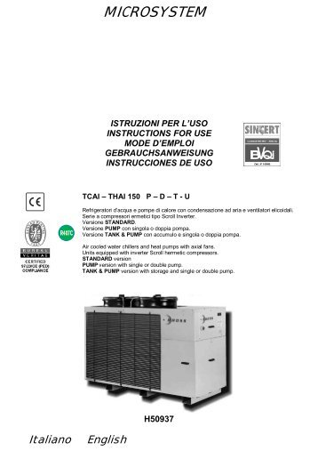 H50937-v0 Manuale Istruz. TCAI-THAI 150 P/D/T/U - Rhoss