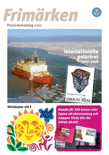 Frimärken - Posten